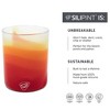 Silipint: Silicone Rocks Glasses 12oz: 2 pk - Marigold - 2 of 4