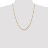 Black Bow Jewelry 3mm, 14k Yellow Gold, D/C Quadruple Rope Chain Necklace - 2 of 4