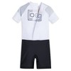 Boys' Adaptive Stormtrooper Swimsuit - Black/White - Disney Store - 3 of 4