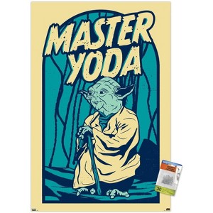 Trends International Star Wars: Bubble Gum Pop - Master Yoda Unframed Wall Poster Prints - 1 of 4