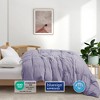 Puredown All Season Organic Cotton Down Comforter - 100% Natural, Chemical-Free, Medium Warmth Duvet Insert - 3 of 4
