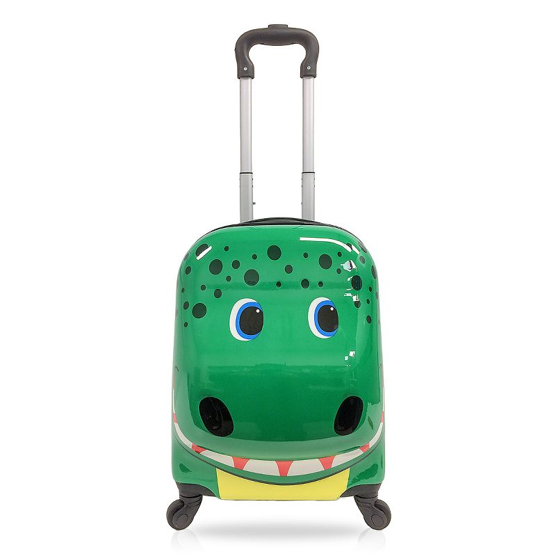 TUCCI Baby Dino Kids' Hardside Carry On 3D Suitcase, 1 of 7