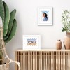 Americanflat Picture Frame with Oval Mat Insert and Shatter-Resistant Glass - Signature Collection - Photo Frame for Wall Display - 4 of 4