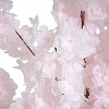 NicBex Artificial Peach Blossom Tree with Pot Pre-Potted, Lifelike Flowers, Easy Maintenance, No Assembly, Symbol of Love & Good Fortune - 3 of 4