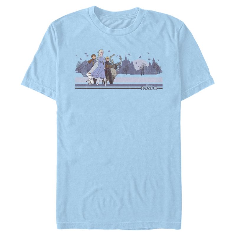 Men's Frozen 2 Winter Travelers T-Shirt, 1 of 4