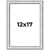 PosterPalooza | Classic Silver Picture Frame - UV Acrylic, Foam Board Backing, Hanging Hardware - 2 of 4