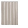 Kate Aurora Basics Supreme Weight Mold & Mildew Resistant Eco-Friendly PEVA Taupe/Linen Shower Curtain Liner - 70 in. W x 72 in. L (Standard Size) - 2 of 2