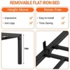 Bed Frame, Heavy Duty Metal Platform Bed, 1000LBS Capacity, Noise-Free, Anti-Sliding Slats - 4 of 4