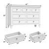 GustoWave 3/6/7 Drawer Dresser, Wooden Storage Chest of Drawers with Exquisite Metal Handles,Modern Design Dresser for Bedroom,Living Room, Entryway - 4 of 4