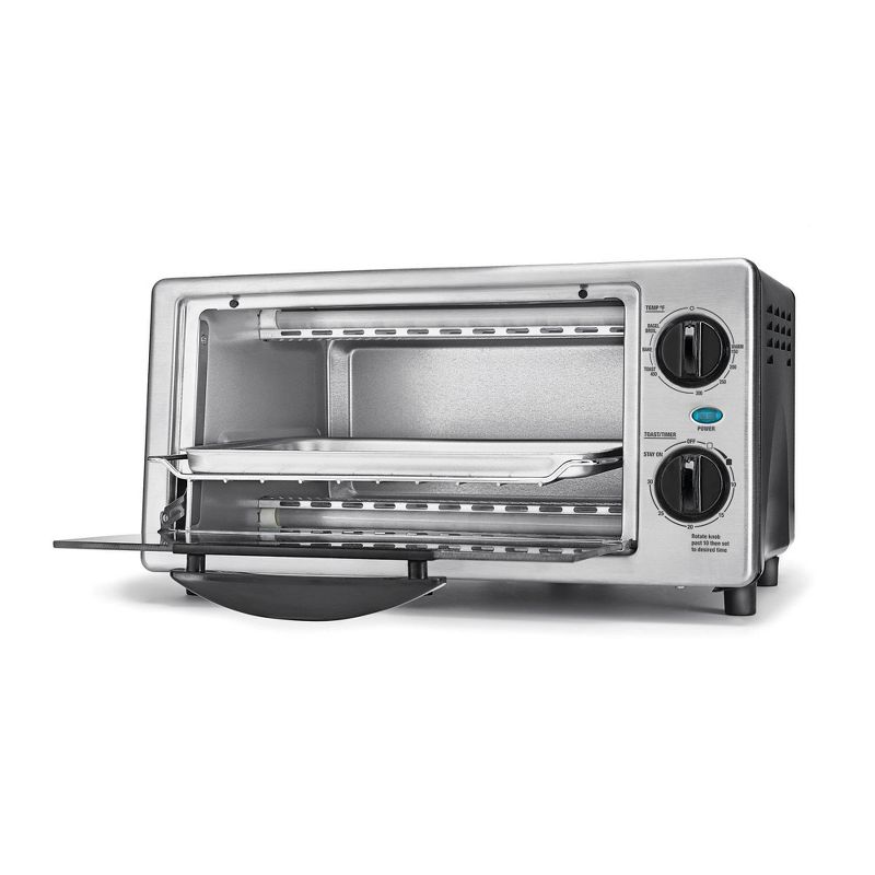 KitchenSmith by Bella Toaster Oven - Stainless Steel, 3 of 5