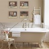BATHROOM COLLECTION I 4-Piece Vignette by Pam Britton, Taupe Frame - 2 of 3