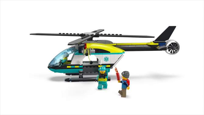 LEGO City Emergency Rescue Helicopter Building Kit 60405, 2 of 8, play video
