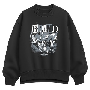 Women's - Spider-Man: BND - Soft Punk Oversized Fleece Crew