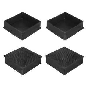 Unique Bargains PVC Furniture Leg Caps Floor Protector - 1 of 4