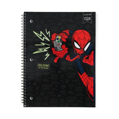 Marvel Spider-Man Yoobi™ College Ruled 1 Subject Spiral Notebook Gamer Black