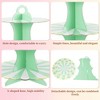Unique Bargains 3-Tier Cupcake Stand Tower Cardboard Dessert Cup Cake Stand Tower 2 Pcs - 3 of 4