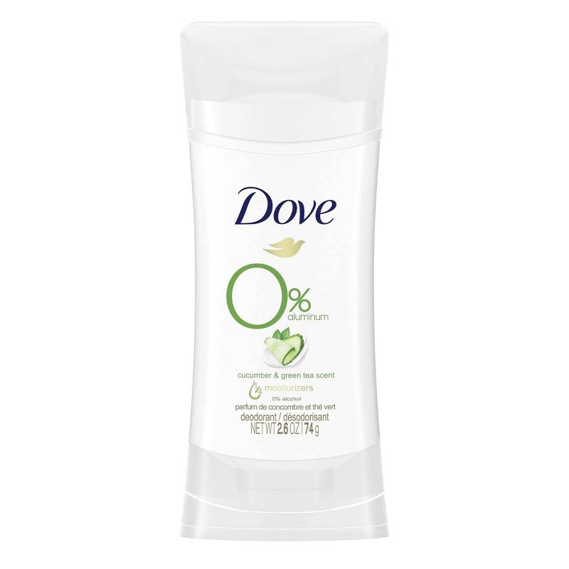 Dove Beauty 0% Aluminum Cucumber &#38; Green Tea Deodorant Stick - 2.6oz, 3 of 9