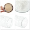 Unique Bargains Window Paper Pattern Decorative Glass Jar with Lid 1 Pc - 4 of 4