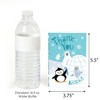 Big Dot of Happiness Arctic Polar Animals - Winter Baby Shower or Birthday Party Thank You Cards (8 Count) - 3 of 4