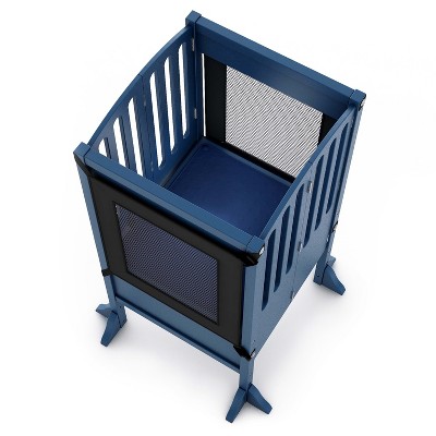 Royal Navy Foldable Wooden Kitchen Helper Step Stool