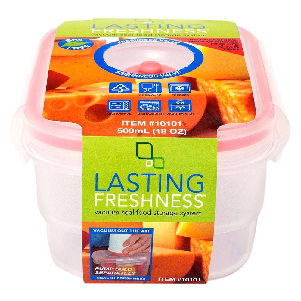 UPC 782294101013 product image for Lasting Freshness Vacuum Seal Food Storage Rectangle 18oz | upcitemdb.com