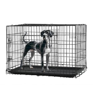 BestMassage 24/30/36/42/48 Inch Dog Crate Dog Cage Dog Kennel with Double Door Removable Tray & Handle Indoor Outdoor Pet Crate - 1 of 4