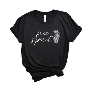 Simply Sage Market Women's Free Spirit Short Sleeve Graphic Tee - 1 of 2