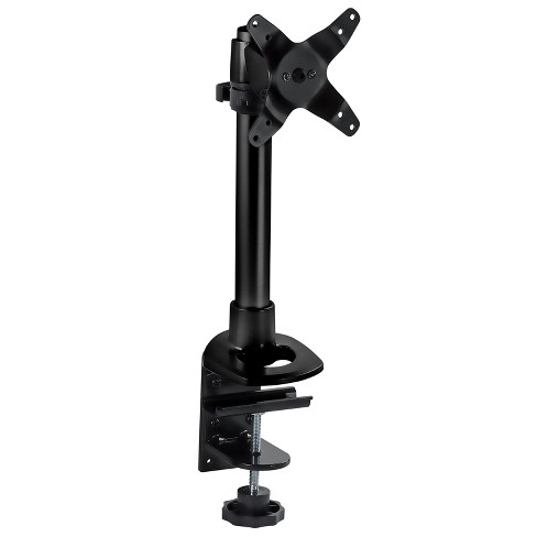 Height Adjustable Single Monitor Wall Mount Adapter Screens Up to 32 in.