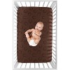 Sweet Jojo Designs Boy Baby Fitted Mini Crib Sheet Wild West Cowboy Brown - 3 of 4