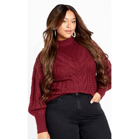 Effortless Chic Coat - Cabernet | Dia & Co