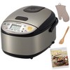 Zojirushi Micom Rice Cooker and Warmer (3-Cup) with Cookbook and Accessories - 2 of 4