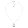 Silpada 'Tied Up' Pendant Necklace in Sterling Silver, 16" + 2" - 3 of 4
