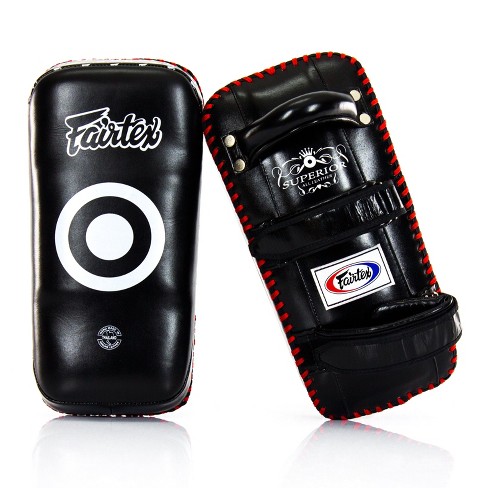 Fairtex KPLS2 Superior Kickboxing Curved Kick Pads - Cowhide Leather - image 1 of 3