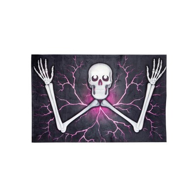 Evergreen Skeleton Peeper Layering Mat Indoor Outdoor 2'2"x3'6"