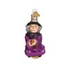 Old World Christmas Glass Blown Ornament for Tree, Witch On Broomstick - 3 of 4