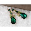 Anna-Kaci Elegant Crystal Bridal Necklace Earrings Set ÊØè Rhinestone Wedding Party Costume Jewelry for Brides and Bridesmaids - 4 of 4