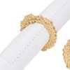 C&F Home Golden Wreath Napkin Ring Set of 6 - 3 of 3