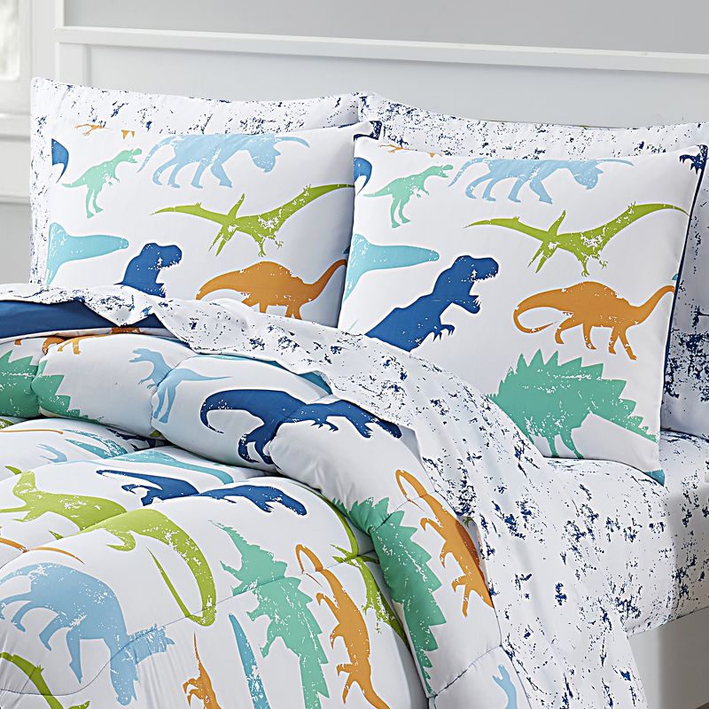 Dinosaur Kids Printed Bedding Set Includes Sheet Set by Sweet Home Collection™, 3 of 6