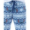 Disney Lilo & Stitch Juniors' Merry Stitchmas Plush Fleece Pajama Pants - 3 of 4