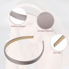 Unique Bargains Women's Fashion Solid Simple Satin Headbands 0.63" Wide 2 Pcs - 3 of 4