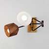 Maxim Lighting Akimbo 2 - Light Wall Light in  Dark Bronze/Antique Brass - 3 of 4