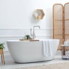 WOWOW Single Handle Freestanding Tub Faucet with Hand Shower in Oil Rubbed Bronze - 2 of 4