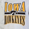 NCAA Iowa Hawkeyes Unisex Ash Crew Fleece Sweatshirt - 3 of 3