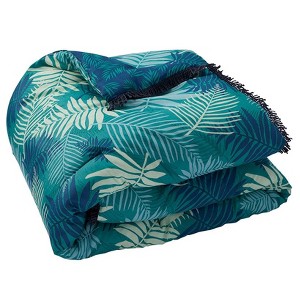 The Lakeside Collection Summer Palm Comforter Set or Pillow - King Comforter Set 3 Pieces - 1 of 3