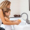 WOWOW Vintage 8 in. Widespread Double Handle Bathroom Faucet with Pop Up Drain - 3 of 4