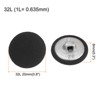 Unique Bargains Round Metal Sewing Cloth Covered Button 10 Pcs - 2 of 4