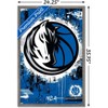 Trends International NBA Dallas Mavericks - Maximalist Logo 23 Framed Wall Poster Prints - 3 of 4