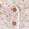 Carter's Just One You® Baby Girls' 3pc Floral Quilted Jacket with Long Sleeve Bodysuit and Leggings Set - Mauve - 3 of 4