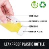 Plastic Shot Bottles with Caps, 10-Piece 2oz Freezer Safe Leak Proof Containers - 3 of 4