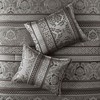 PAGED Comforter Set 7 Piece Jacquard Bedding Comforter Sets Elegant Bedding Set with Embroidered Decorative Pillows - 4 of 4